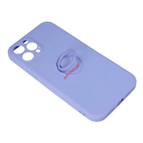 Θήκη σιλικόνης iPhone 7 PLUS/8 PLUS Finger Grip Purple Blister