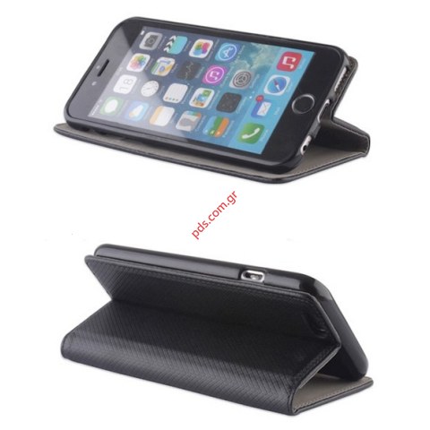 Case flip book iPhone 7/8 Plus stand Black