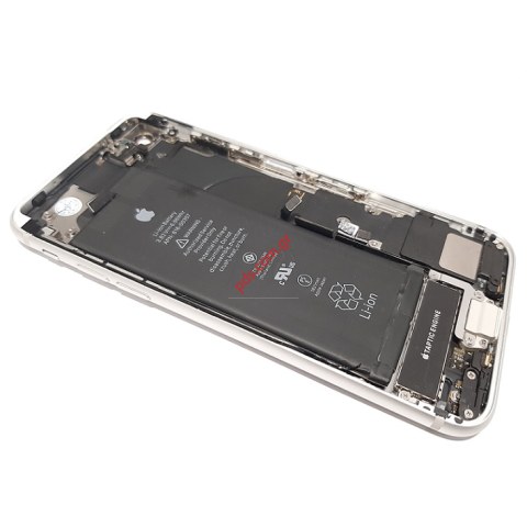 Γνήσιο καπάκι μπαταρίας (PULLED) iPhone 8 (Α1863) White silver σε λευκό χρώμα.