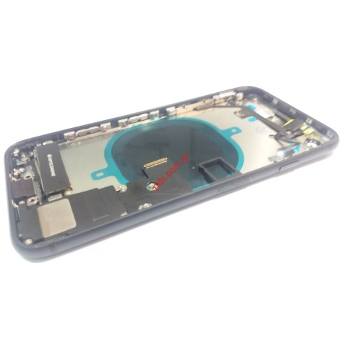 Καπάκι μπαταρίας (OEM) Full Parts set iPhone 8 (Α1863) Black σε μαύρο χρώμα.