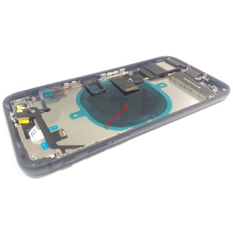 Καπάκι μπαταρίας (OEM) Full Parts set iPhone 8 (Α1863) Black σε μαύρο χρώμα.
