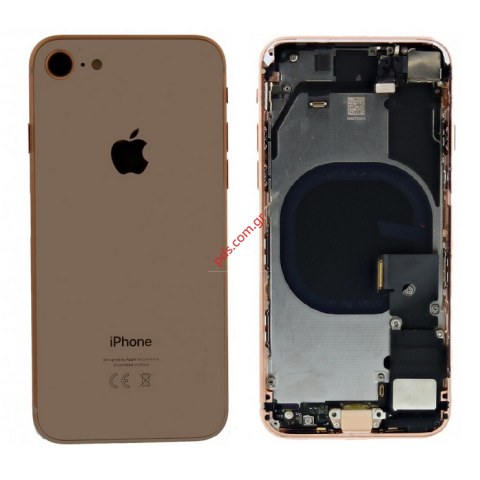 Καπάκι μπαταρίας (OEM) Full set iPhone 8 (Α1863) Gold σε χρυσό χρώμα (W/PARTS PULLED) Καπάκι μπαταρίας (OEM) Full set iPhone 8 (Α1863) Gold σε χρυσό χρώμα (W/PARTS PULLED)