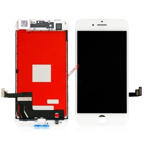 Οθόνη σετ (TM/AAA) White iPhone 8 4.7 inch (MODELS A1863, A1905, A1906) σε λευκό χρώμα Display with touch screen digitizer. Οθόνη σετ (TM/AAA) White iPhone 8 4.7 inch (MODELS A1863, A1905, A1906) σε λευκό χρώμα Display with touch screen digitizer.