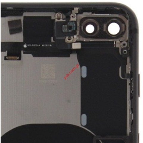 Γνήσιο πίσω καπάκι iPhone 8 Plus (PULLED) Black W/PARTS σε μαύρο χρώμα με εξαρτήματα (ORIGINAL NO BATTERY)