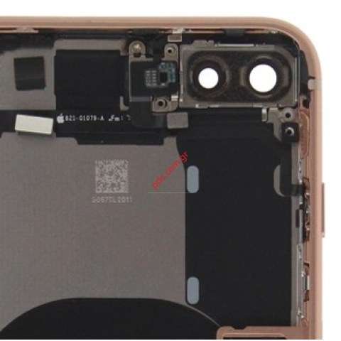 Γνήσιο πίσω καπάκι iPhone 8 Plus (PULLED) Gold W/PARTS σε Ροζ χρυσό χρώμα με εξαρτήματα (ORIGINAL NO BATTERY)