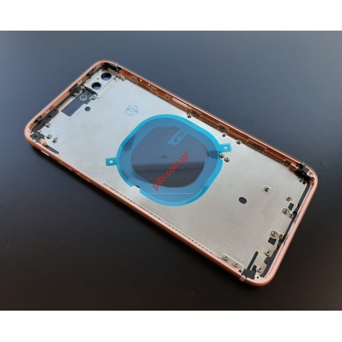 Πίσω καπάκι iPhone 8 PLUS (H.Q) Gold with small parts σε χρυσό χρώμα Bulk