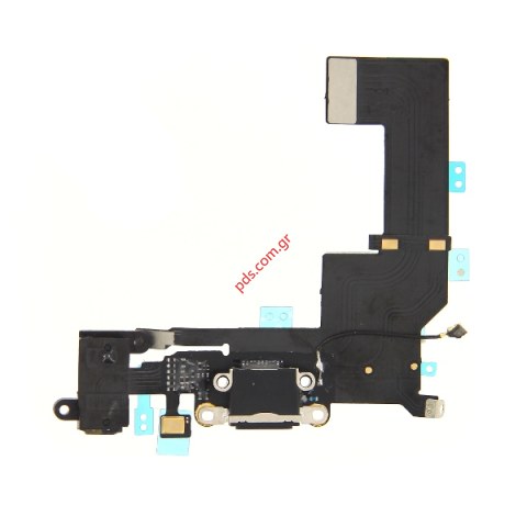 Καλωδιοταινία (OEM) iPhone SE 2016 Flex cable Black Dock Charge Audio connector  Καλωδιοταινία (OEM) iPhone SE 2016 Flex cable Black Dock Charge Audio connector
