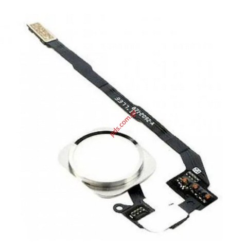 Home button iPhone SE 5 W/flex cable White  Home button iPhone SE 5 W/flex cable White