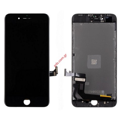 Οθόνη σετ iPhone 8/SE 2020 4.7 inch Black (MODELS A1863/Α2296) ITRUE Metal plate σε μαύρο χρώμα Display with touch screen digitizer.