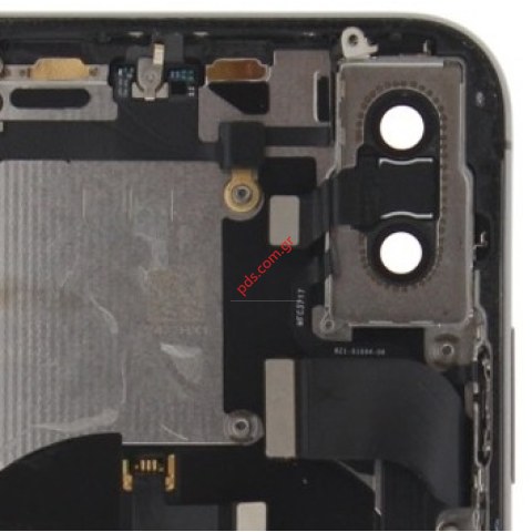 Γνήσιο πίσω καπάκι Apple iPhone X 5.8 (PULLED) EU Black (Models A1865, A1901, A1902) με εξαρτήματα σε μαύρο χρώμα NO BATTERY