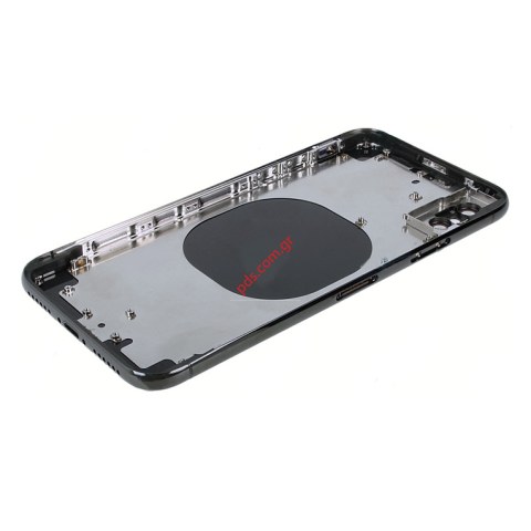 Καπάκι μπαταρίας OEM iPhone X 5.8 Black (W/FRAME) σε μαύρο χρώμα NO PARTS/BATTERY EMPTY