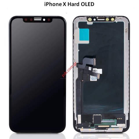 Οθόνη σετ iPhone X (10) 5.8 inch HARD OLED (Models A1865, A1901, A1902) Display with touch screen digitizer.