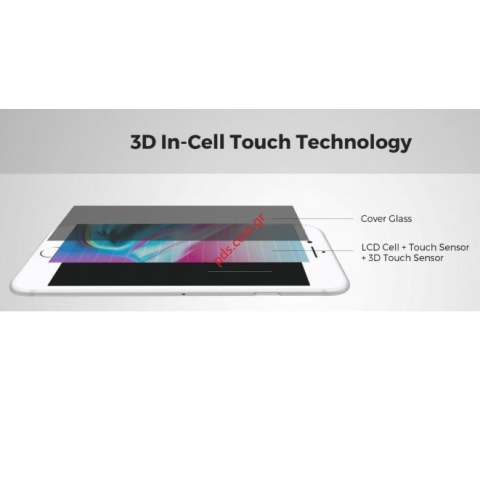 Οθόνη σετ iPhone X (10) 5.8 inch INCELL (Models A1865, A1901, A1902) σε μαύρο χρώμα Display with touch screen digitizer.