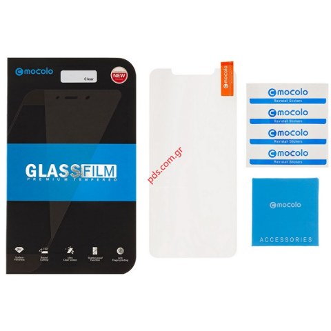 Tempered glass 9H iPhone X/XS (5.8) Mocolo 2.5D Tempered glass 0,2mm.