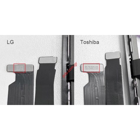 Γνήσια οθόνη σετ LCD Full iPhone XR (6.1 inch) Toshiba Touch Screen Digitizer