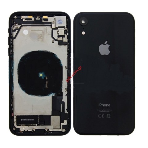 Πίσω καπάκι iPhone XR (PULLED ) w/parts NO BATTERY Black σε μαύρο χρώμα με εξαρτήματα Πίσω καπάκι iPhone XR (PULLED ) w/parts NO BATTERY Black σε μαύρο χρώμα με εξαρτήματα