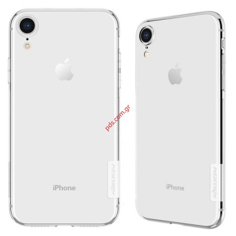 Θήκη διάφανη Nillkin Nature  iPhone XR σε λευκό χρώμα Θήκη διάφανη Nillkin Nature  iPhone XR σε λευκό χρώμα