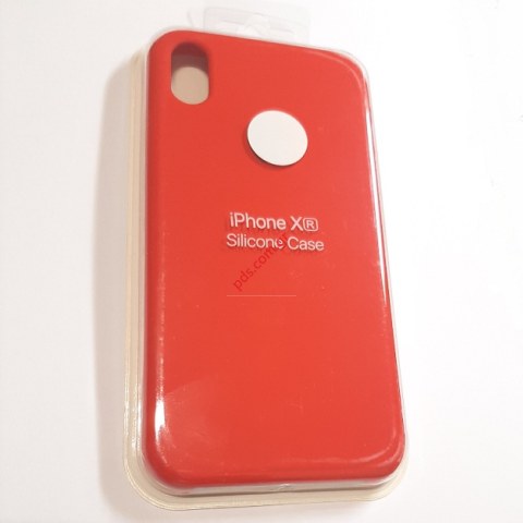 Θήκη σιλικόνης iPhone XR (LIKE) Red σε κόκκινο χρώμα Θήκη σιλικόνης iPhone XR (LIKE) Red σε κόκκινο χρώμα