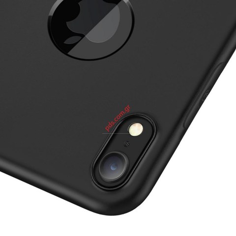 Θήκη σιλικόνης TPU Fashion iPhone XR Black HOCO σε μαύρο χρώμα
