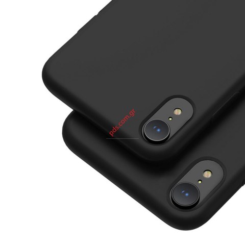 Θήκη σιλικόνης TPU για Pure iPhone XR Black HOCO σε μαύρο χρώμα