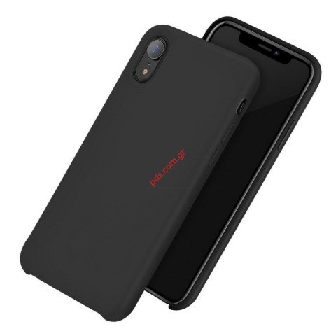 Θήκη σιλικόνης TPU για Pure iPhone XR Black HOCO σε μαύρο χρώμα Θήκη σιλικόνης TPU για Pure iPhone XR Black HOCO σε μαύρο χρώμα