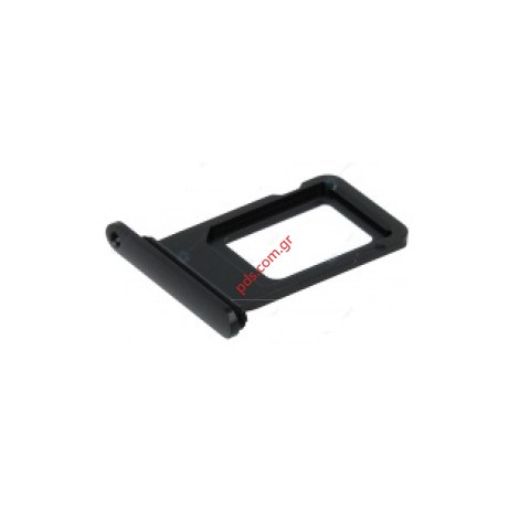 Θυρίδα κάρτσς SIM Apple iPhone XR Black Dual Sim Tray για το μαύρο χρώμα Θυρίδα κάρτσς SIM Apple iPhone XR Black Dual Sim Tray για το μαύρο χρώμα