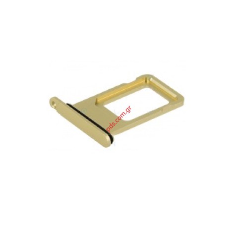 Θυρίδα κάρτσς SIM Apple iPhone XR Gold Dual Sim Tray για το χρυσό χρώμα Θυρίδα κάρτσς SIM Apple iPhone XR Gold Dual Sim Tray για το χρυσό χρώμα