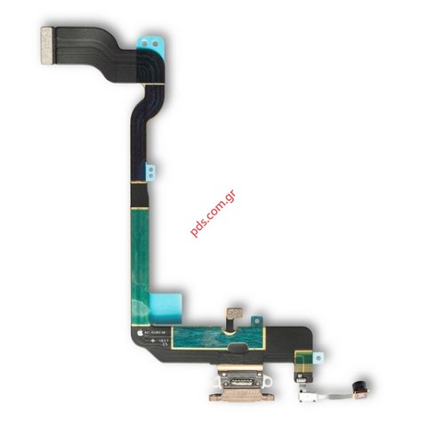 Ταινία φόρτισης Gold iPhone XS 5.8 inch A1920 Flex Cable Charge Connector για το χρυσό χρώμα