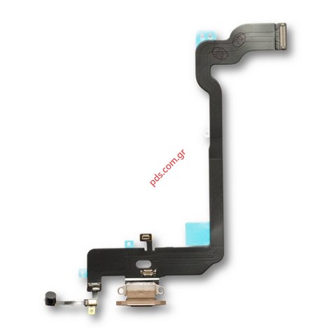 Ταινία φόρτισης Gold iPhone XS 5.8 inch A1920 Flex Cable Charge Connector για το χρυσό χρώμα Ταινία φόρτισης Gold iPhone XS 5.8 inch A1920 Flex Cable Charge Connector για το χρυσό χρώμα