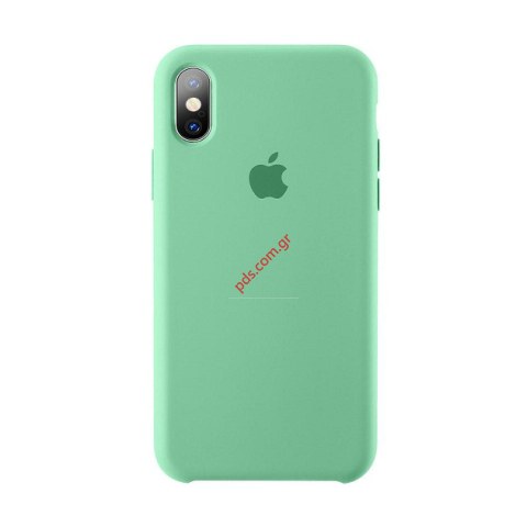 Θήκη σιλικόνης (COPY) iPhone XS MTFC2FE/A TPU Green σε πράσινο χρώμα Θήκη σιλικόνης (COPY) iPhone XS MTFC2FE/A TPU Green σε πράσινο χρώμα