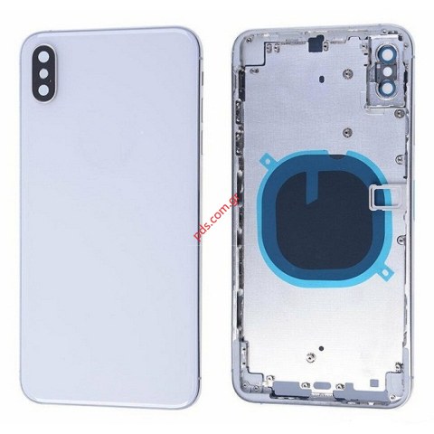 Πίσω καπάκι (OEM) Empty iPhone XS MAX 6.5inch Silver White ( SOME PARTS) Πίσω καπάκι (OEM) Empty iPhone XS MAX 6.5inch Silver White ( SOME PARTS)