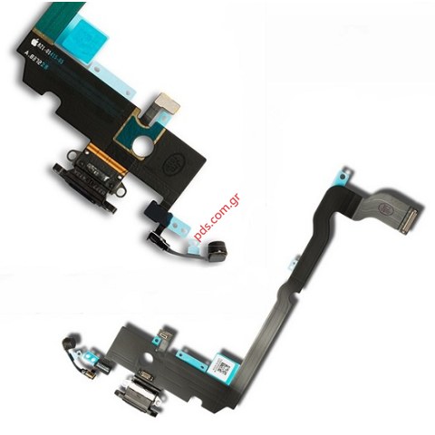 Ταινία φόρτισης iPhone XS MAX (A2101) Black flex dock charge cable για το μαύρο χρώμα Ταινία φόρτισης iPhone XS MAX (A2101) Black flex dock charge cable για το μαύρο χρώμα