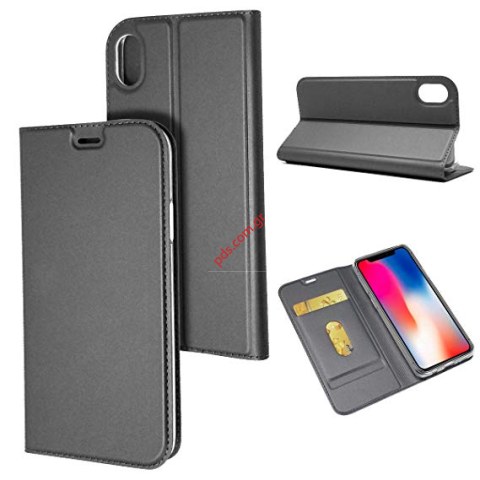 Case flip book stand iPhone XS MAX Black Case flip book stand iPhone XS MAX Black