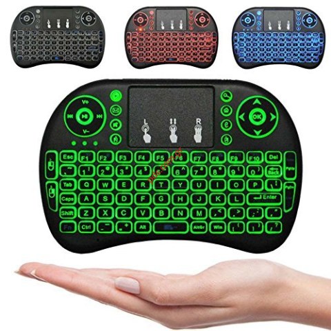 Wireless Keyboard Viboton QWERTY i8 plus Light TV BOX/PC ANDROID WINDOWS Black  Wireless Keyboard Viboton QWERTY i8 plus Light TV BOX/PC ANDROID WINDOWS Black