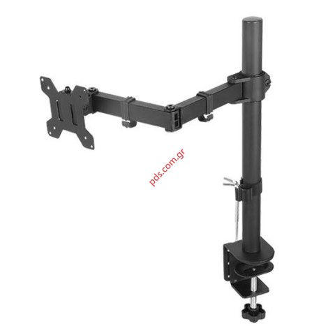 Single arm desk mount Montilieri ST-10 with clamp for 1 unit 13~32 inch and 6kg  Single arm desk mount Montilieri ST-10 with clamp for 1 unit 13~32 inch and 6kg