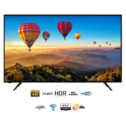 Τηλεόραση Hitachi 55 ιντσών ULTRA 4K LED Smart TV 55HK5600 Black BOX