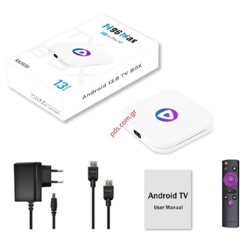 TV Box Μ1, H96 8K, RK3528, 2/16GB, WiFi, Bluetooth, Android 13 Box