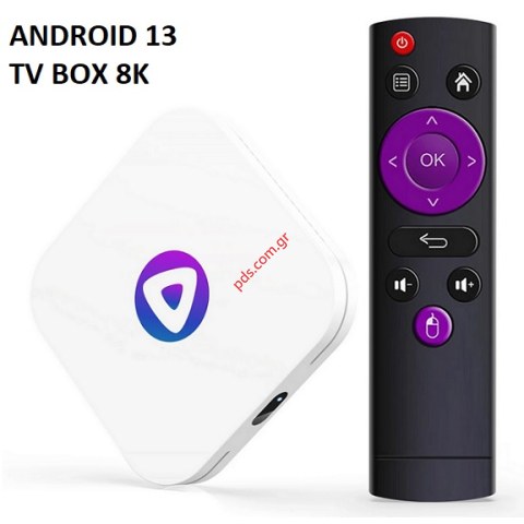 TV Box Μ1, H96 8K, RK3528, 2/16GB, WiFi, Bluetooth, Android 13 Box TV Box Μ1, H96 8K, RK3528, 2/16GB, WiFi, Bluetooth, Android 13 Box