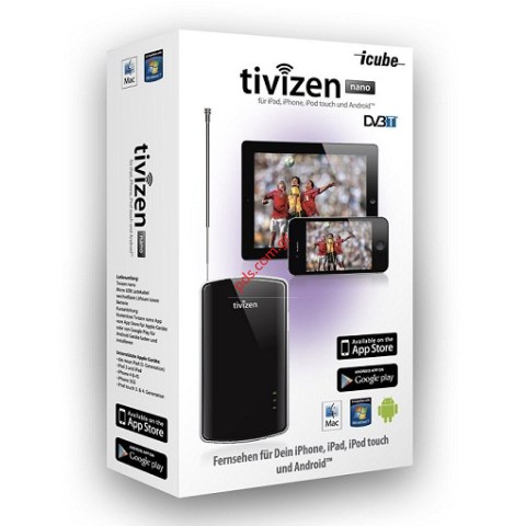 Ασύρματος ψηφιακός δέκτης τηλεόρασης Digital TV DVB-T Tivizen nano WLAN/WiFi (ΕΞΑΝΤΛΗΘΗΚΑΝ)