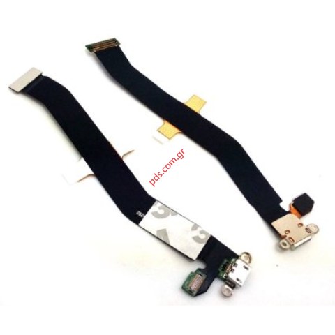 Flex cable (OEM) Lenovo K910 with MicroUSB charging connector port 