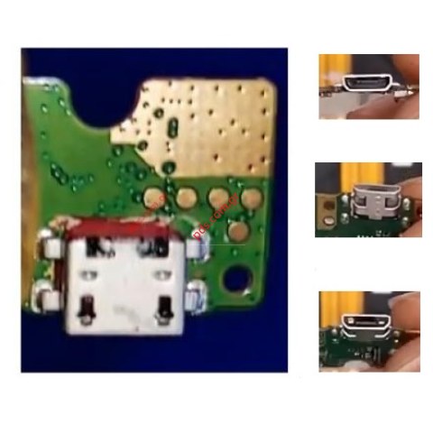 Charging Connector port Lenovo Smart Tab M10 HD 10.1 X505 USB MicroUSB B Bulk Charging Connector port Lenovo Smart Tab M10 HD 10.1 X505 USB MicroUSB B Bulk