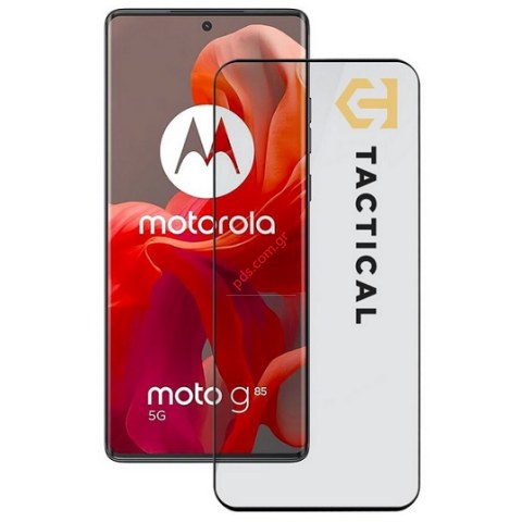 Τζάμι προστασίας οθόνης Motorola Moto G85 Full Glue Glass 5D 0.33mm Blister