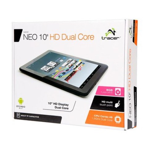 Tablet Tracer Neo 10 ' HD Dual Core 2x 1,5 GHz, 8GB, Ram 1 GB, 1024x768 Tablet Tracer Neo 10 ' HD Dual Core 2x 1,5 GHz, 8GB, Ram 1 GB, 1024x768
