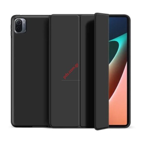 Θήκη τύπου βιβλίου Xiaomi Mi PAD 5 (11 inch) 2021 Book stand 3 fold σε μαύρο χρώμα Blister