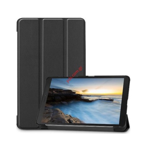 Θήκη βιβλίο Samsung Galaxy TAB A 8.0 inch (T290/T295) 2019 Black Book Trifold & TPU σε μαύρο χρώμα Blister