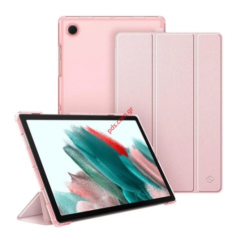 Θήκη βιβλίο Samsung Galaxy TAB A8 10.5 inch X200 Pink book tri fold stand Blister