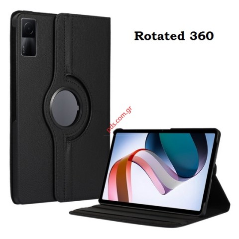 Θήκη βιβλίο Xiaomi Redmi PAD 10.61 με στήριξη για 360 Black Book stand Blister