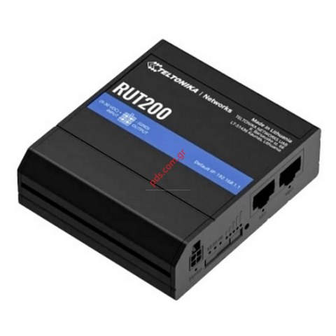 Ασύρματο Router Teltonika RUT200 4G LAN/WAN Black Box