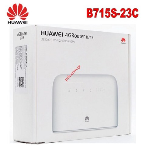 Router Huawei B715 B715s-23c (DNA Premium 4G+ WLAN) 4G+/LTE-A Modem & Dual Band AC1300 WiFi and 4-port Router, 2 x SMA female connectors