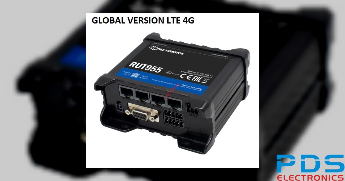 Modem Rut956 Power TELTONIKA RUT955 GLOBAL 4G Router, Worldwide, Dual Sim, GPS, WiFi ...